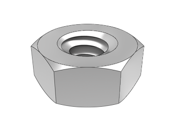 ASME B18.2.2.1-1 Đai ốc lục giác